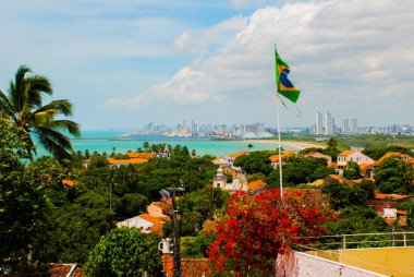 Pernambuco Olinda ve Recife silueti, Brezilya Olinda tarihi binaları 17.