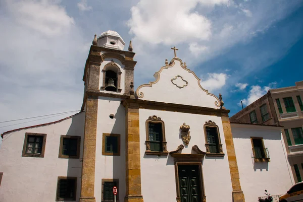 Olinda, Brasil: A igreja da Misericórdia em Olinda, no Brasil — Fotografia de Stock