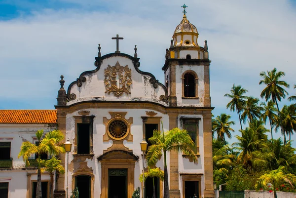 巴西伯南布哥奥林达的圣本尼特修道院 — 图库照片