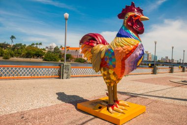 Recife, Pernambuco, Brezilya: Galo da Madrugada karnaval sembolü.