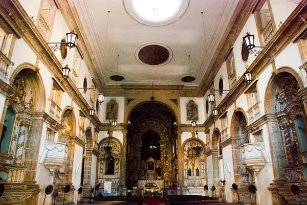 Recife, Pernambuco, Brazil: Ineteger temple. Beautiful Catholic Church in Recife — Stock Photo, Image