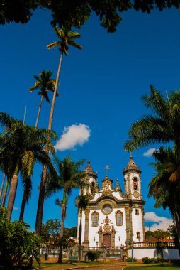Sao Joao del Rei, Minas Gerais, Brezilya: Sao Francisco de Assis kilisesi, Kırsal sömürge kasabası Sao Joao del Rei'nin ana kiliselerinden biri.