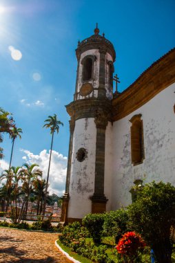 Sao Joao del Rei, Minas Gerais, Brezilya: Sao Francisco de Assis kilisesi, Kırsal sömürge kasabası Sao Joao del Rei'nin ana kiliselerinden biri.