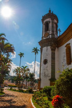 Sao Joao del Rei, Minas Gerais, Brezilya: Sao Francisco de Assis kilisesi, Kırsal sömürge kasabası Sao Joao del Rei'nin ana kiliselerinden biri.