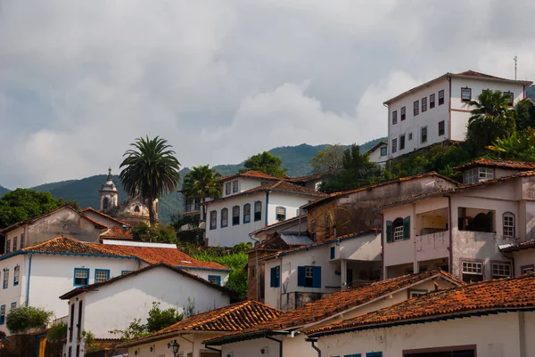 Ouro Preto, Minas Gerais, Brasil: Vista da cidade de Ouro Preto, Patrimônio Mundial da UNESCO, em Minas Gerais — Fotografia de Stock