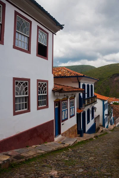 Ouro Preto, Minas Gerais, Brasile: Veduta della città storica di Outro Preto — Foto Stock