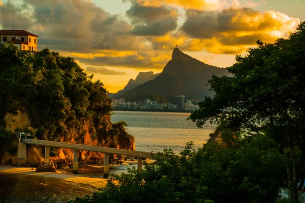 Boa Viagem Island, Niteroi, State of Rio de Janeiro, Brazil — Stock Photo, Image