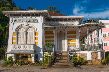 Petropolis, Rio De Janeiro, Brezilya: Petropolis'teki eski güzel yazlık.