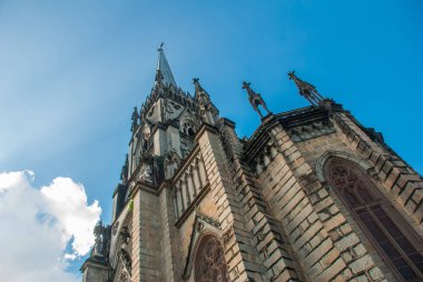 Petropolis, Rio De Janeiro, Brezilya: Petropolis Katedrali. Aziz Petrus Kilisesi. Neogotik.
