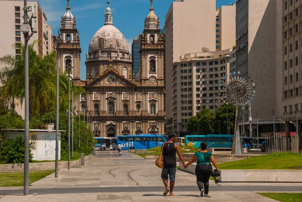 Río de Janeiro, Brasil: Catedral Vieja de Río de Janeiro — Foto de Stock