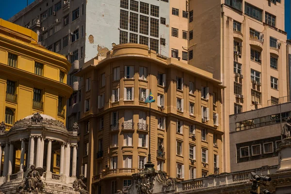 Rio de Janeiro, Brasilien: skyskrapor i stadens centrum — Stockfoto