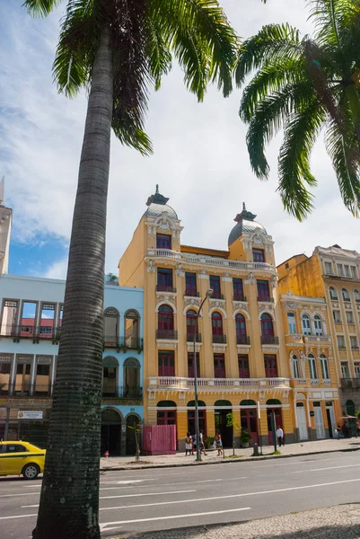 Rio de Janeiro, Brazilië: mooi koloniaal huis in het hart van de stad in Rio de Janeiro. — Stockfoto