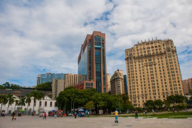 Rio de Janeiro, Brezilya: Rio de Janeiro şehir merkezinde ufuk çizgisi