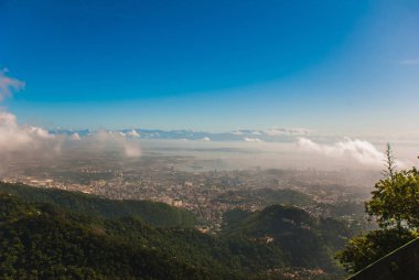 Rio de Janeiro Panorama Rio de Janeiro Corcovado dağdan görülen, Brezilya