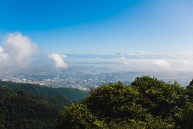 Rio de Janeiro Panorama Rio de Janeiro Corcovado dağdan görülen, Brezilya