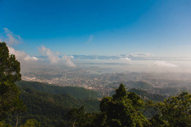 Rio de Janeiro Panorama Rio de Janeiro Corcovado dağdan görülen, Brezilya