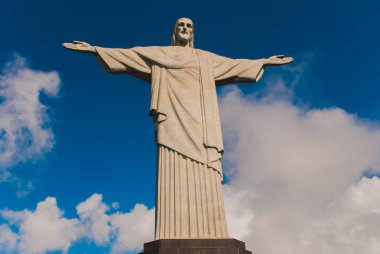 Ünlü İsa kurtarıcı Rio de Janeiro, Brezilya