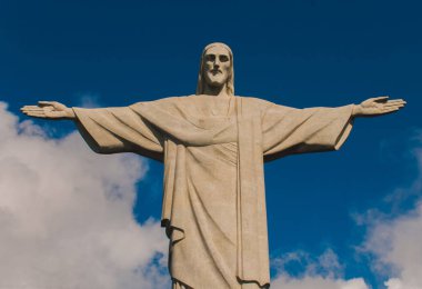 Ünlü İsa kurtarıcı Rio de Janeiro, Brezilya
