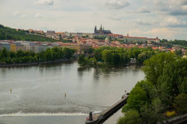 Katedrali, st. vitus, vltava Nehri, prague, Çek Cumhuriyeti.