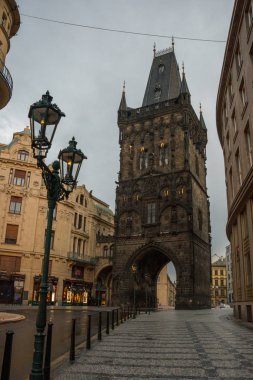 Prag, Çek Cumhuriyeti: Toz Kulesi Manzarası