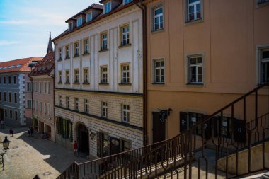 Bratislava,Slovakya: Bratislava'nın eski semtinde evleri olan güzel sokak.