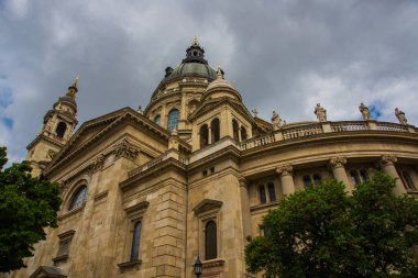 Budapeşte, Macaristan: Budapeşte'deki Aziz Stephen Bazilikası. Budapeşte'deki Roma Katolik bazilikası