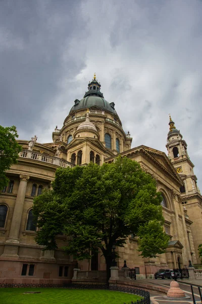 Budapest, Magyarország: a Szent István Bazilika Budapesten. Római katolikus bazilika Budapesten — Stock Fotó