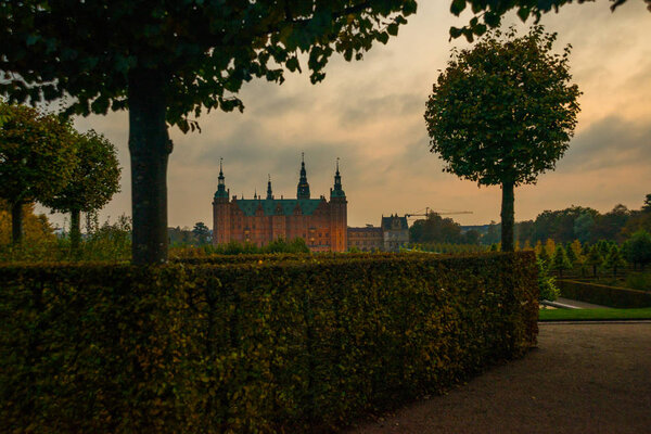 Frederiksborg Palace is a palace in Hillerod, Denmark. It was built as a royal residence for King Christian IV and is now a museum of national history.