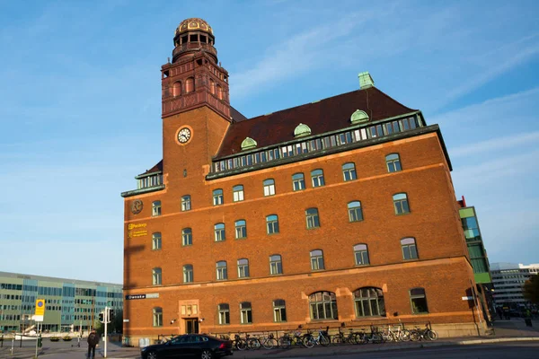 Malmö, Švédsko: Pohled na hlavní nádraží v Malmö — Stock fotografie