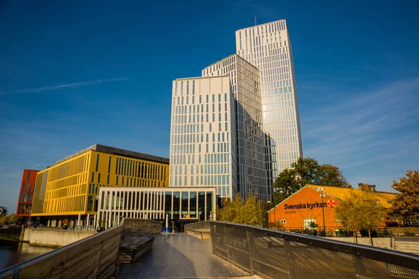 Malmö, Švédsko: Urban landscape of Malmo, Švédsko — Stock fotografie