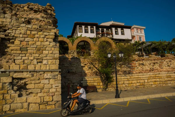 Несебр, Болгария: Древний город и один из крупнейших морских курортов на болгарском побережье Черного моря, расположенный в Бургасском регионе . — стоковое фото