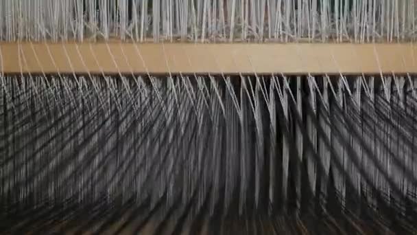 Деталь Работы Loom Loopable Close — стоковое видео