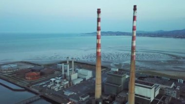 Poolbeg bacaları Dublin, İrlanda