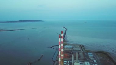 Poolbeg bacaları Dublin, İrlanda