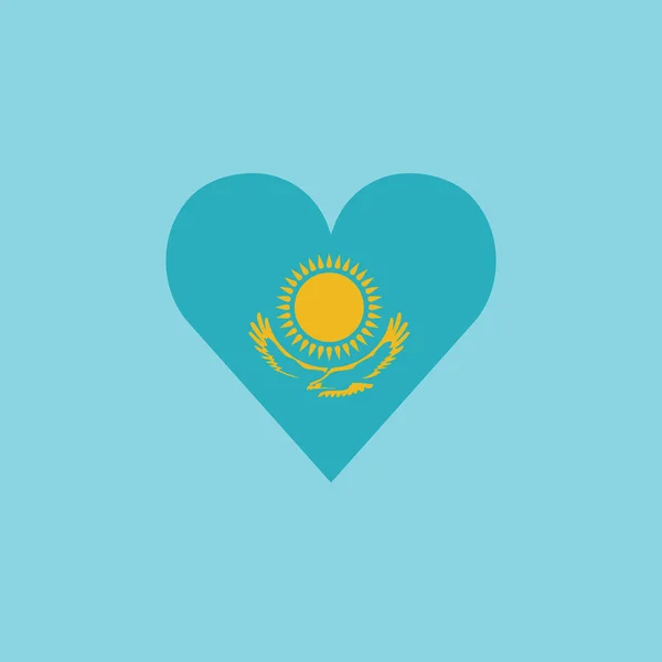 카자흐스탄의 국기는 모양의 모양을 독립일 국경일 — 스톡 벡터