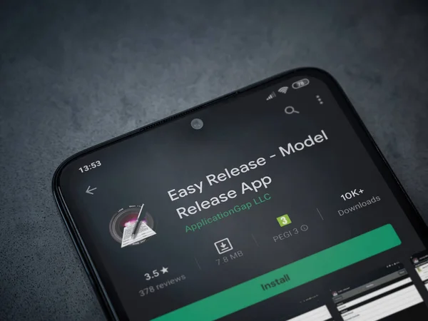 Lod Israel July 2020 Easy Release Pro Model Release App — 스톡 사진