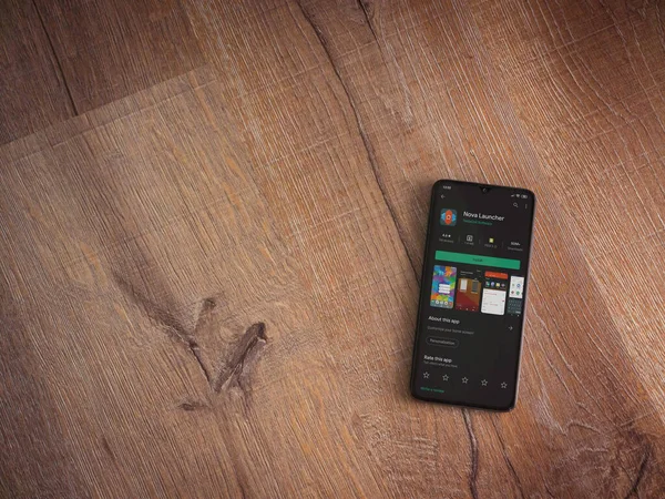 ลอด สราเอล กรกฎาคม 2020 โนวาเป App นหน านบนจอแสดงผลของสมาร ทโฟนม าบนพ — ภาพถ่ายสต็อก