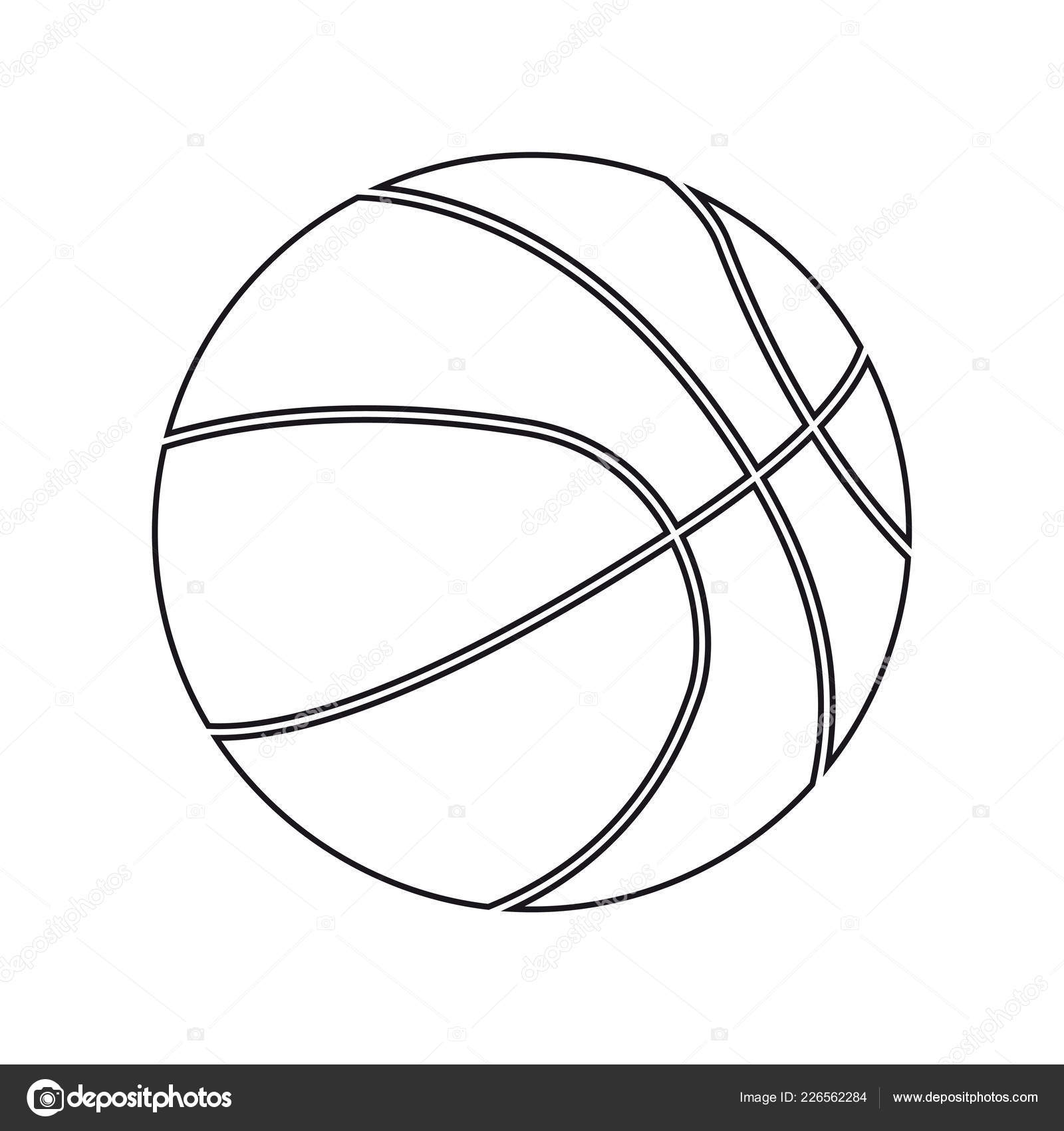 Download Basketball Ball Silhouette Your Business Project Vector Illustration Vector Image By C Lord Zigner Vector Stock 226562284