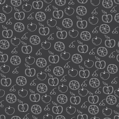 vegan gıda seamless modeli