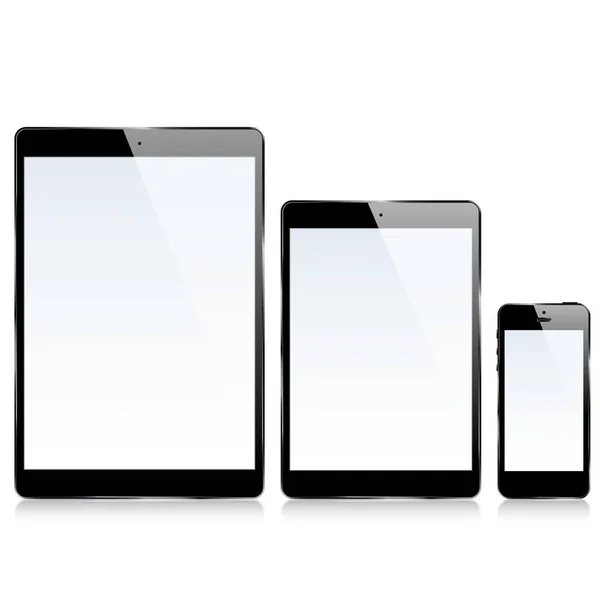 Ipad Iphone Elemento Design — Vettoriale Stock
