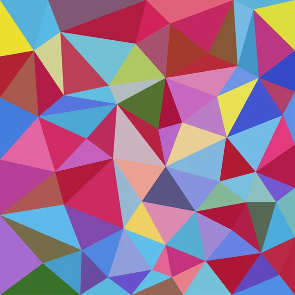 Ilustración de vector de fondo abstracto triangular — Vector de stock