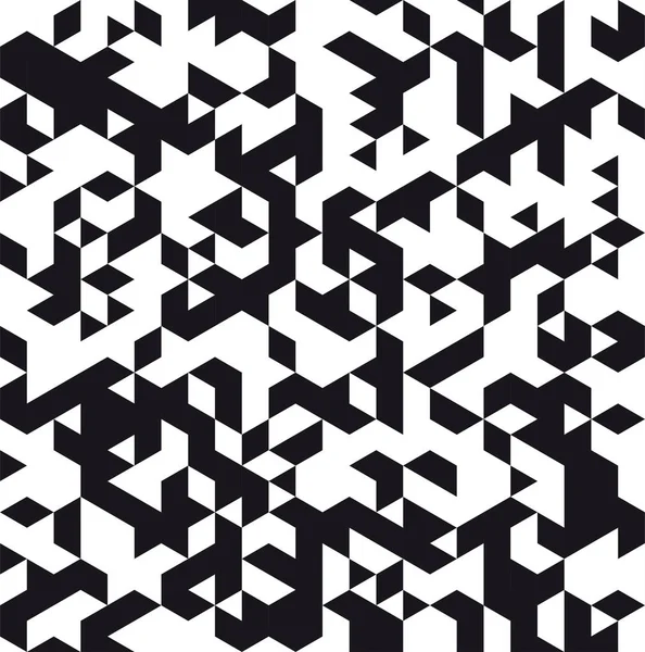 Driehoekige abstracte achtergrond. Achtergrond of patroon van de deeltjes. — Stockvector