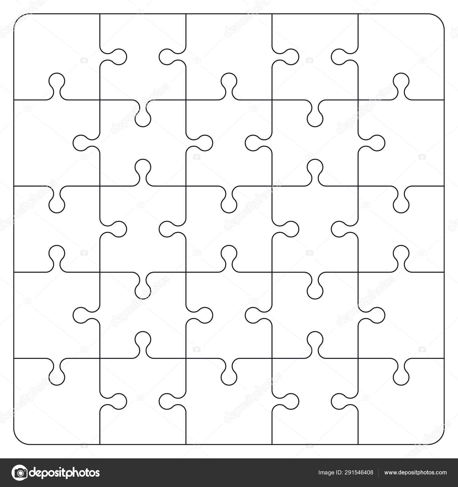 白い背景にパズルピース ボードゲームパズル 無料のストックベクター C Lord Zigner