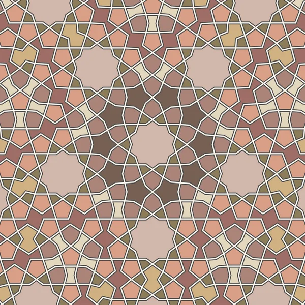 Patrón en estilo árabe auténtico. Patrón Girih — Archivo Imágenes Vectoriales