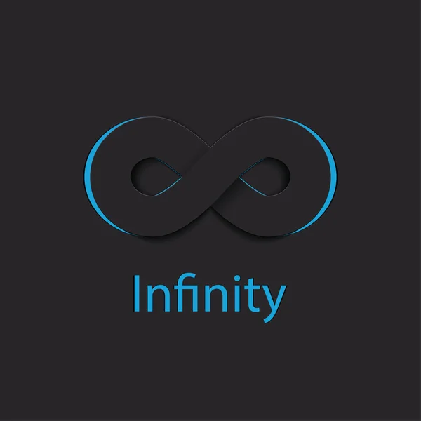 Logo du symbole de l'infini. Illustration vectorielle — Photo gratuite