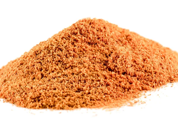 Cayenne Pepper Pile White Background — Stock Photo, Image