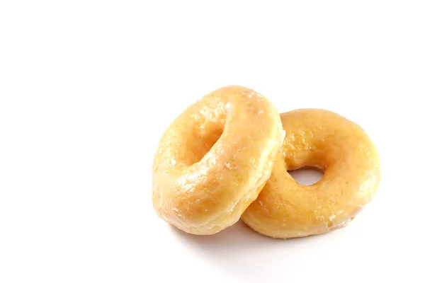 Den Doughnut Isolerad Vit Bakgrund — Stockfoto