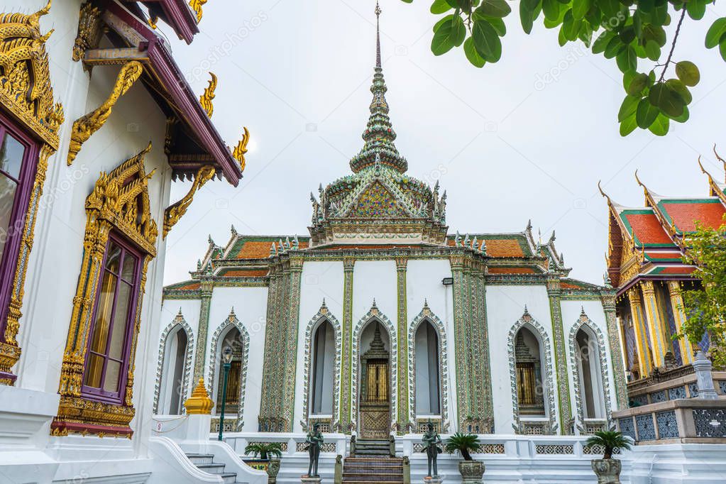 Wat Phra Kaew is landmark in Thailand