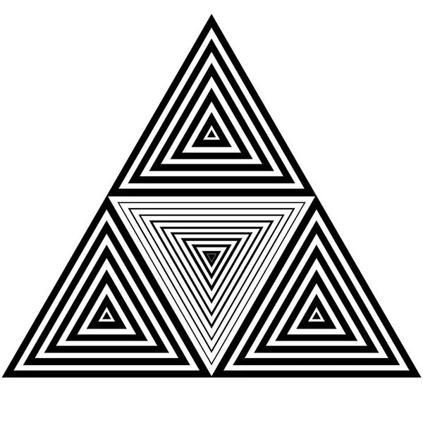 Αφηρημένο τρίγωνο — Φωτογραφία Αρχείου