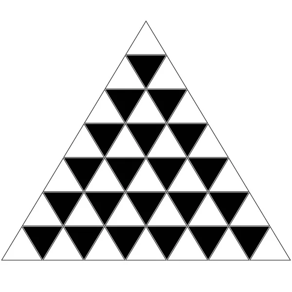 Triangolo astratto — Foto Stock
